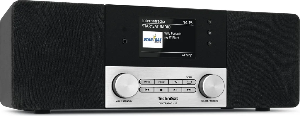 Radio de Salon Connectée TechniSat DIGITRADIO 4 IR Bluetooth et Wifi Noir - 5