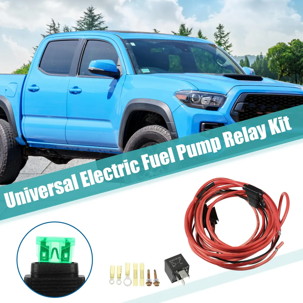 Relais Pompe à Carburant Universel 12V : Idéal pour Montage et Réparation