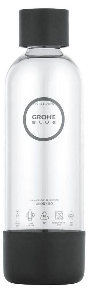 Blue Fizz Wasserflasche schwarz Produktbild 