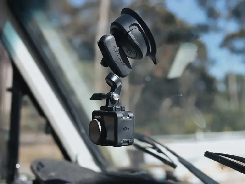 Support caméra d'action Quad Lock 360 adaptable pour fixation GoPro - 2