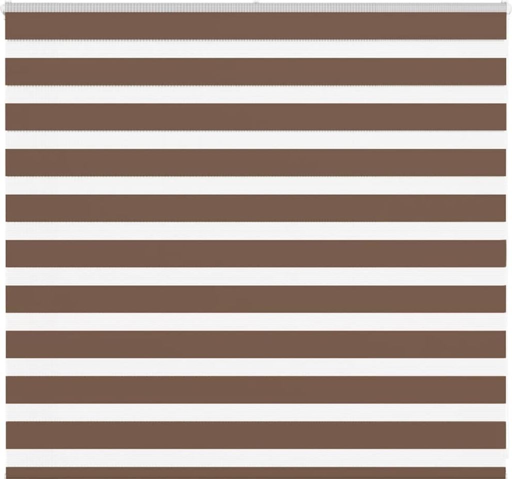 Doppelrollo Braun 165x100 cm Stoffbreite 160,9 cm Polyester
