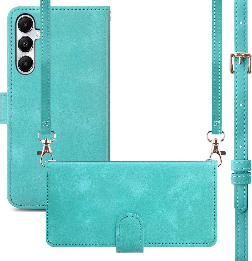 imoshion Klapphülle mit Kordel Samsung Galaxy A17 (5G) / (4G) - Türkis