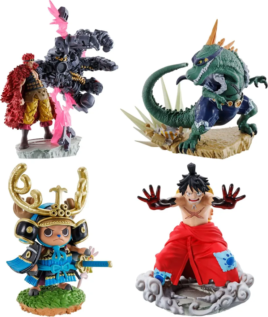 Figurines One Piece Logbox Re Birth Wanokuni Vol 2 Dioramas en PVC 9cm