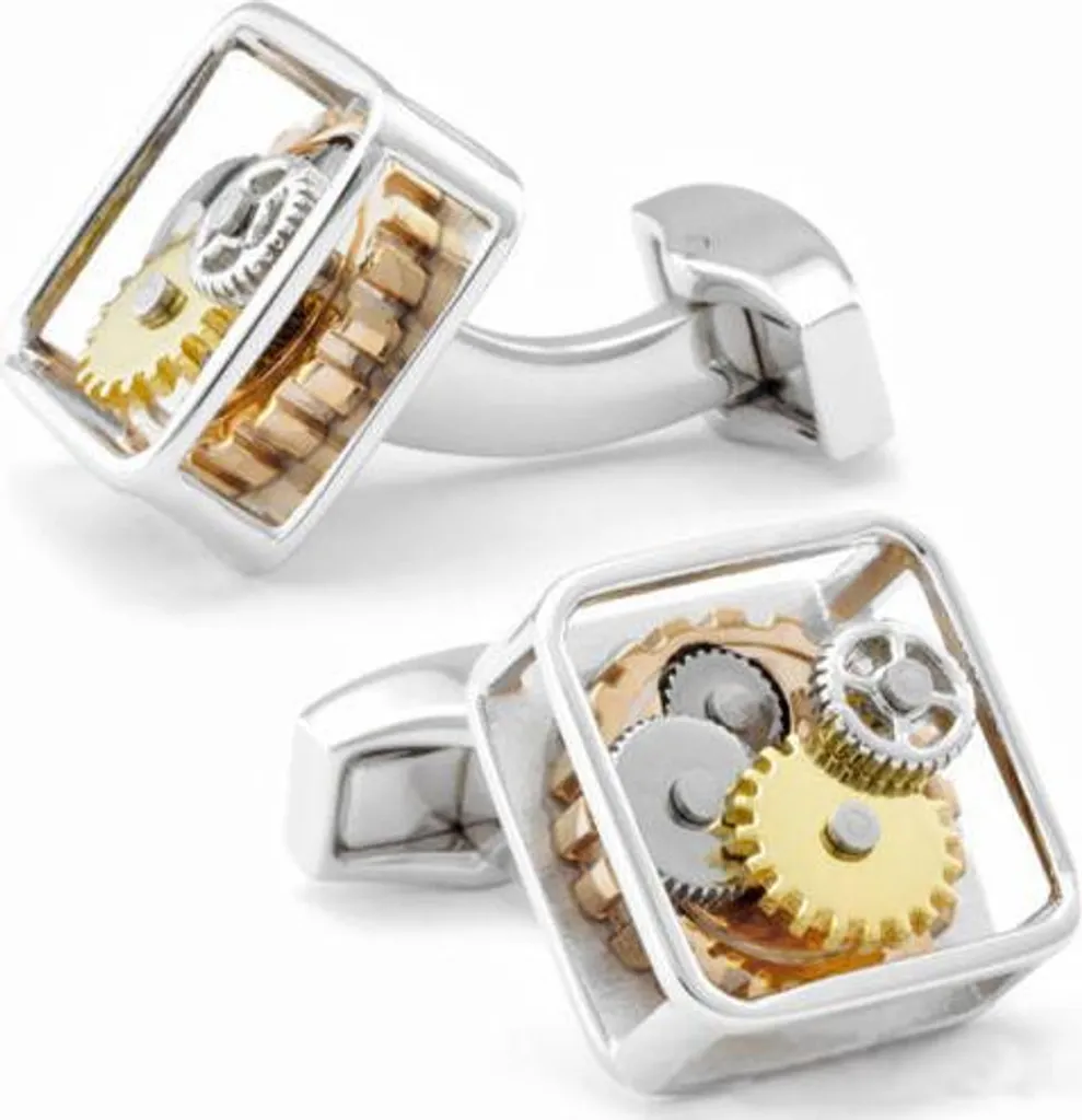 Boutons de manchette mécaniques : l'accessoire unique contre l'ennui