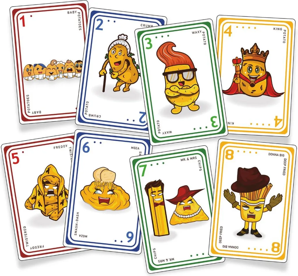 Fried Potatoes Jeu de Cartes Stratégique Édition Deep Fried Intensive