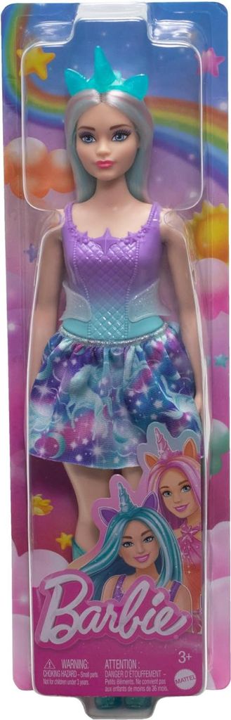 Barbie Fairtale Unicorni Turchese Immagine del prodotto 