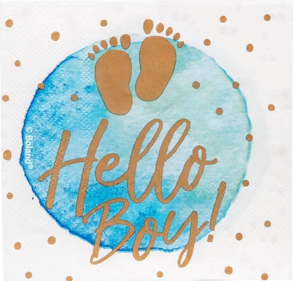 20 Cute Little Boy Servietten 33cm