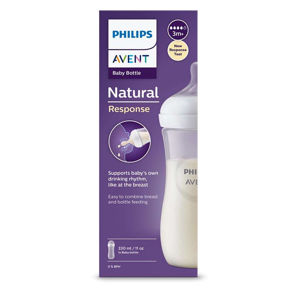 Philips AVENT Natural Response SCY906/01 Babyflasche 330ml, Produktbild 