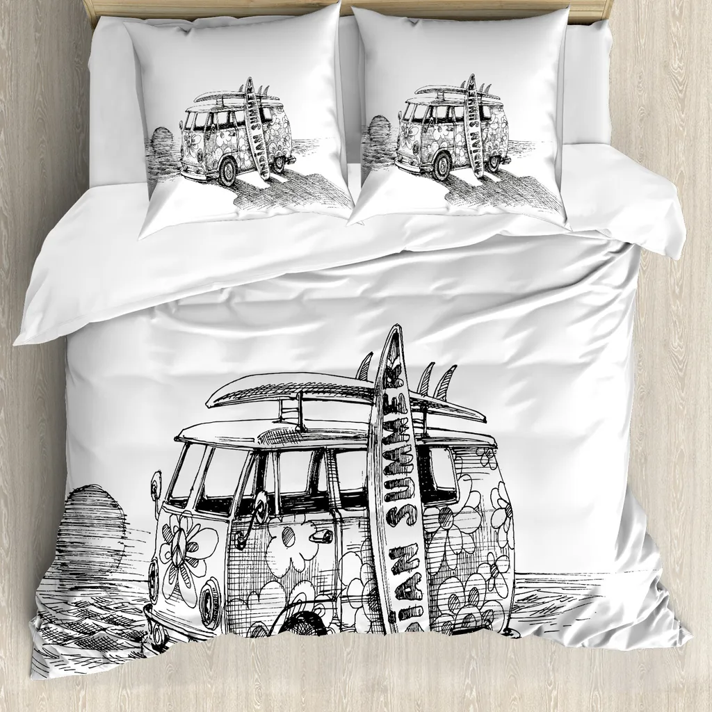 Offerta Copripiumino ABAKUHAUS 200x200 Antiacaro Surf Grigio