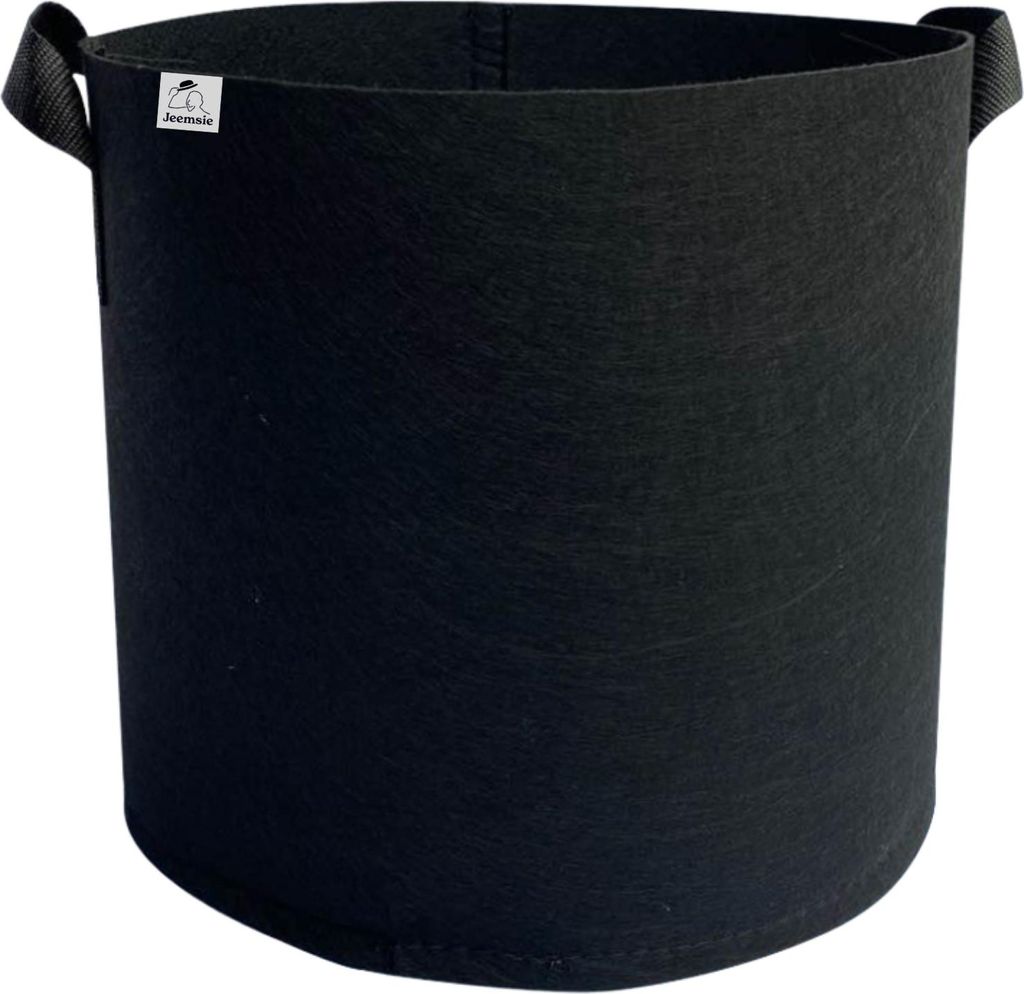 Anzuchtbeutel 40 cm – Stoff-Anzuchttopf mit Griffen – Atmungsaktiv & wiederverwendbar – Anzuchtbeutel für Gemüse, Obst und Kräuter – Sch...