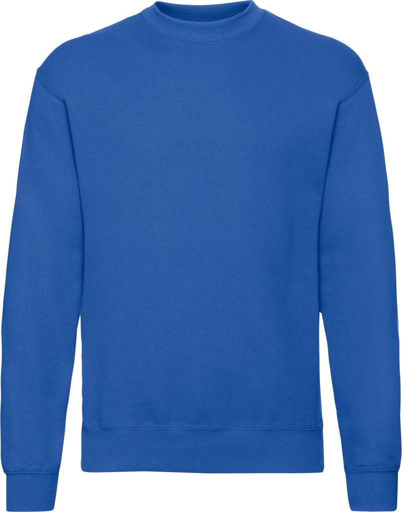 Fruit Of The Loom Herren Klassik Drop Schulter Sweatshirt PC3669 (S) (Königsblau)