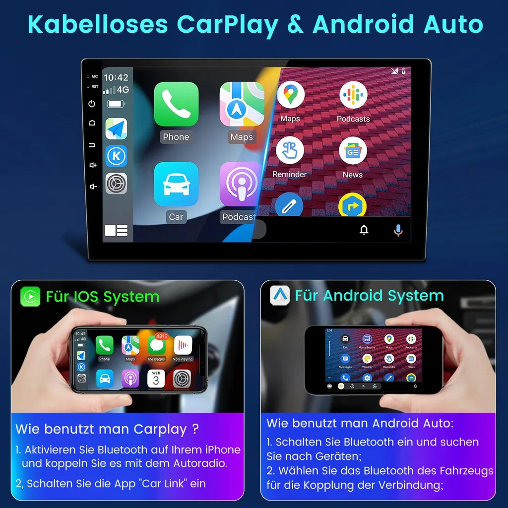 Infotainment Android 12 per Mitsubishi ASX 2010-16 10" GPS - 27
