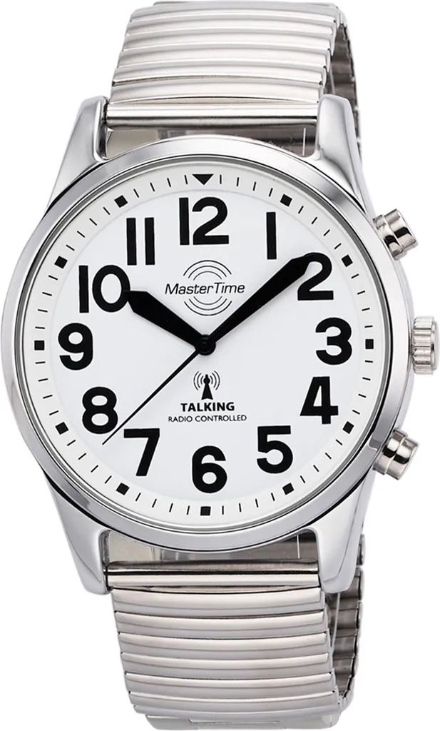 Montre Radio-Pilotée Master Time MTGA-10691-61M à Synthèse Vocale 43mm