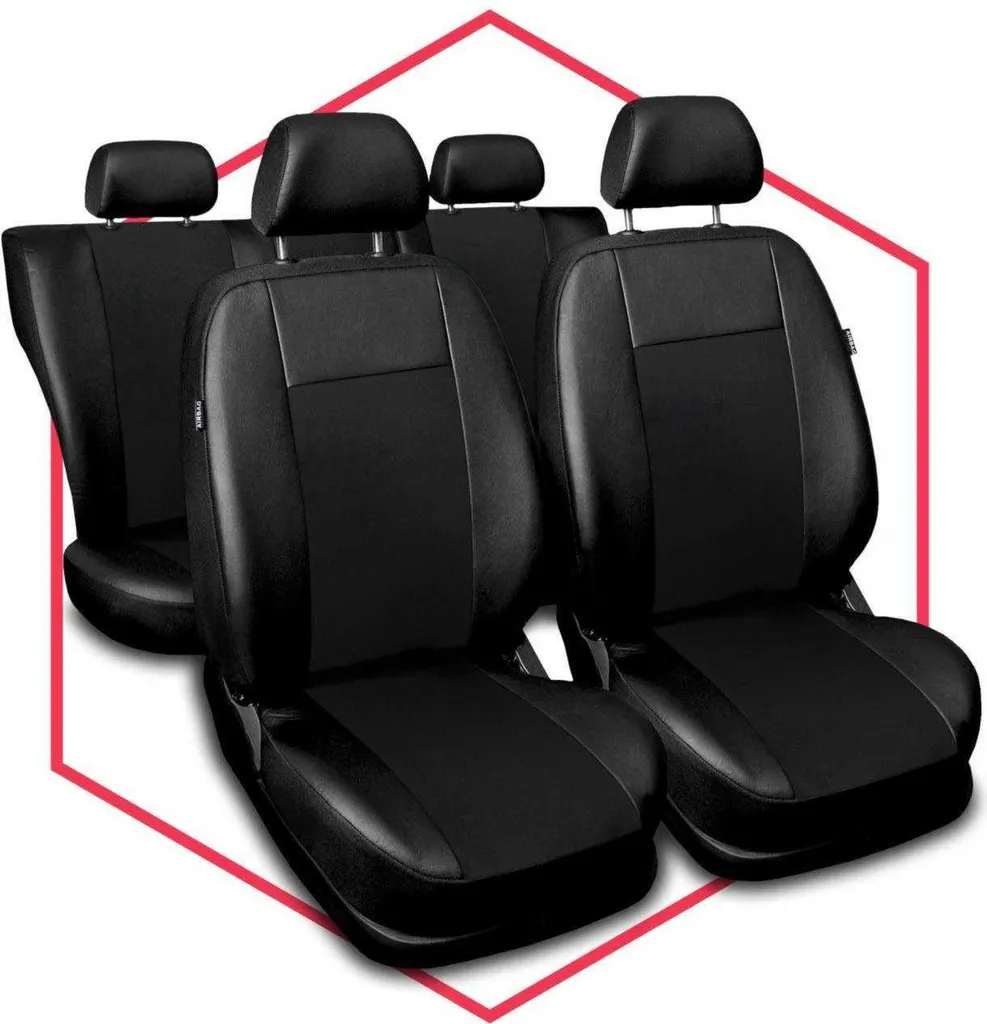 Coprisedili Fiat Sedici Nero Superiore: Protezione Universale Premium - 10