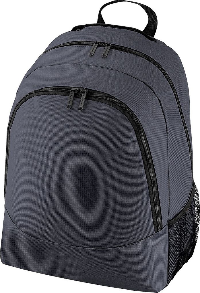 BagBase BG212 | Universal Backpack / Rucksack | 30 x 42 x 20 cm - Farbe: Graphite Grey - Größe: 30 x 42 x 20 cm