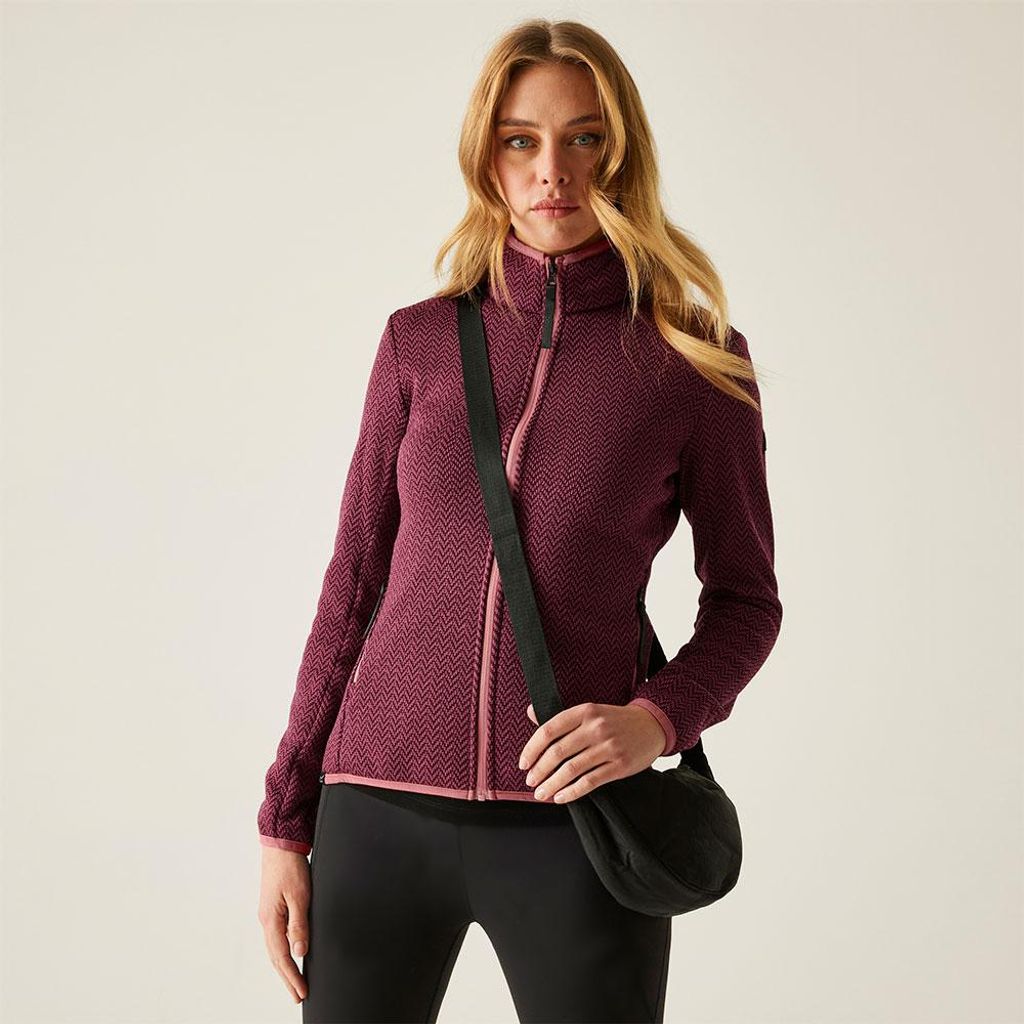Regatta Elzie Fleece Mit Durchgehendem Reißverschluss Rot 16 Frau Rot 16