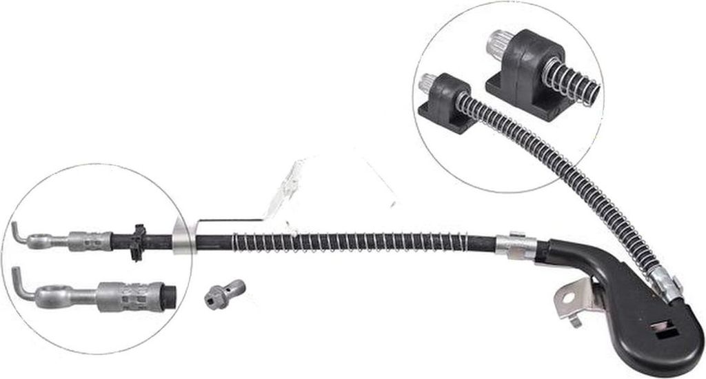 A.B.S. SL 5739 Bremsschlauch passend für PEUGEOT 407 SW (6E) 407 (6D) 407 SW Kasten / Kombi (6E) für CITROËN C6 (TD)