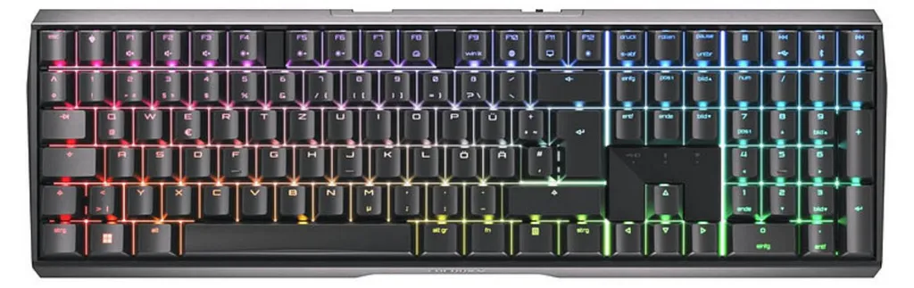 Cherry MX 3.0S Clavier robuste sans vis avec switches MX Brown réactifs