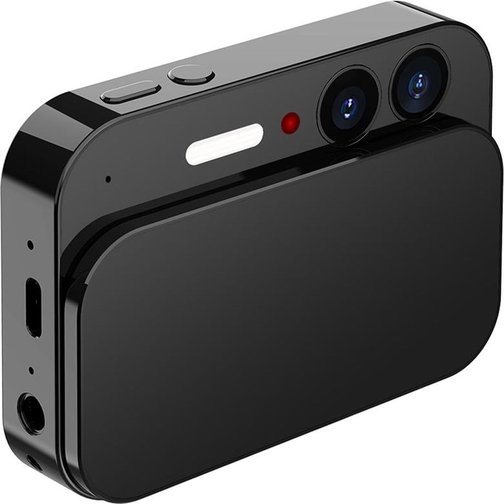 Autofokus-Digitalkamera 64 MP Tragbare Kamera 16-facher Digitalzoom Anti-Verwacklungs-CCD-Kamera mit 32 GB Speicherkarte Schwarz