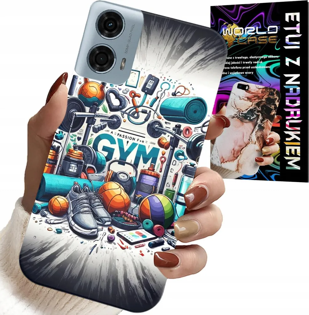 Cover Motorola G34 5G Fitness Sport: Kit Anti-Urto con Proteggi Schermo
