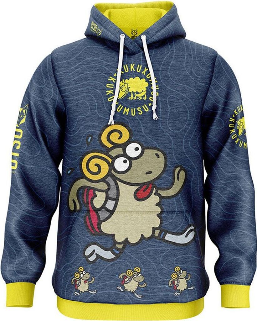 Otso Kukuxumusu Bildot Trail Kapuzenpullover Blau L Mann Blau L