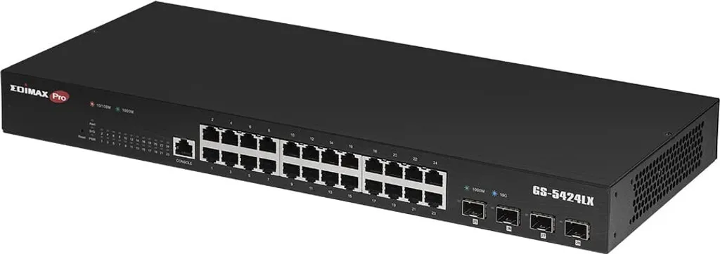 Edimax Switch Pro 28 ports Gigabit avec management L2 et ports SFP