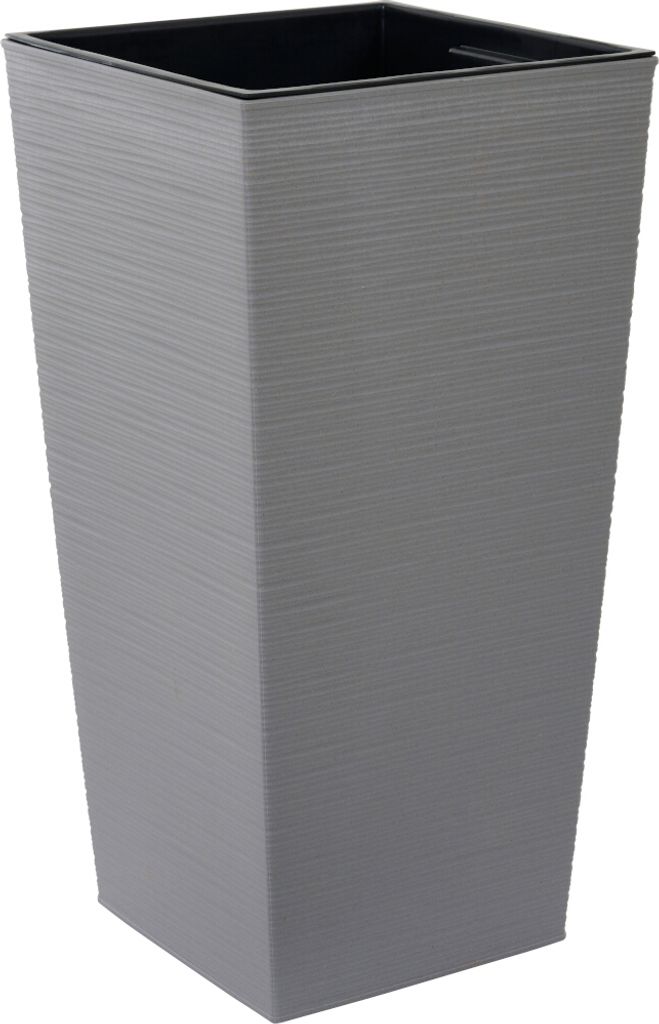 SIENA GARDEN Pflanzgefäße NIZZA GROOVE grau Rillenoptik, 40 x 75 cm