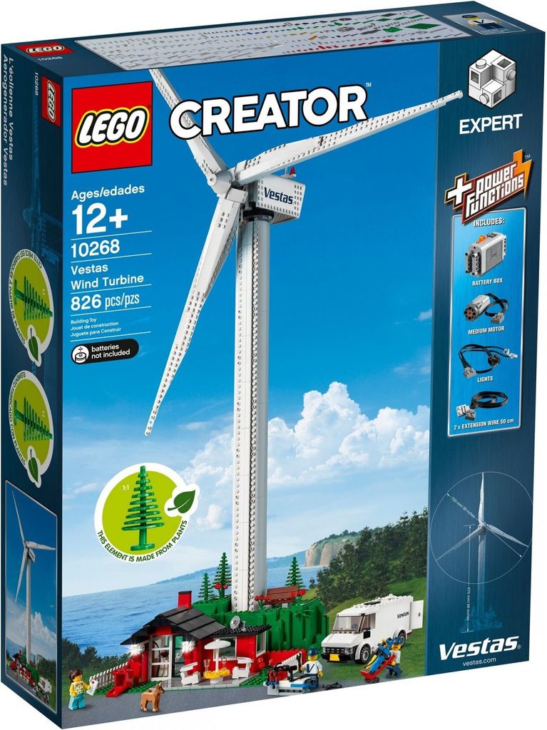 LEGO Creator Expert Vestas Wind Turbine, Zestaw do Zdjęcie produktu 