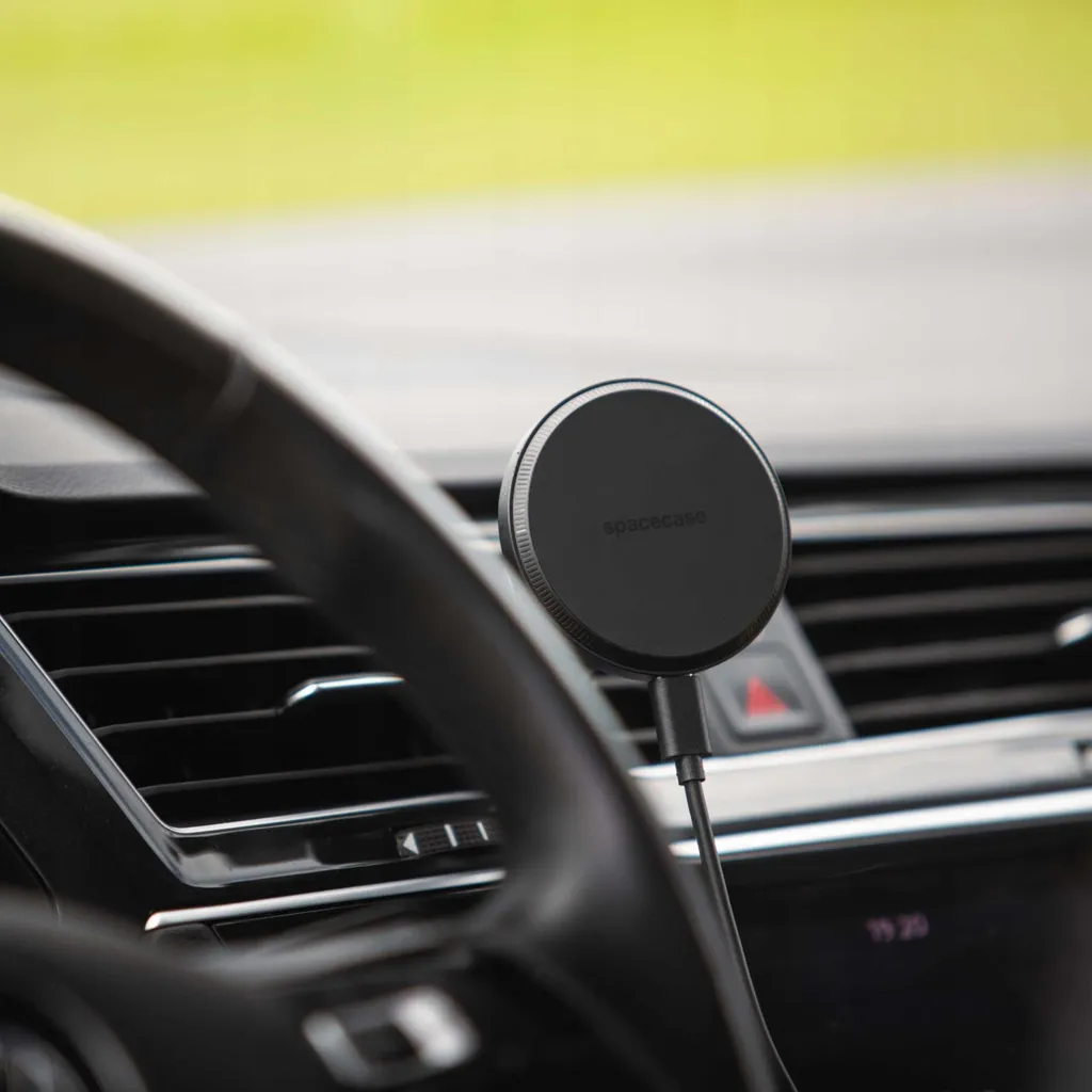 Support Voiture pour Grille d'Aération MagCharge WM11B Noir Robuste - 9