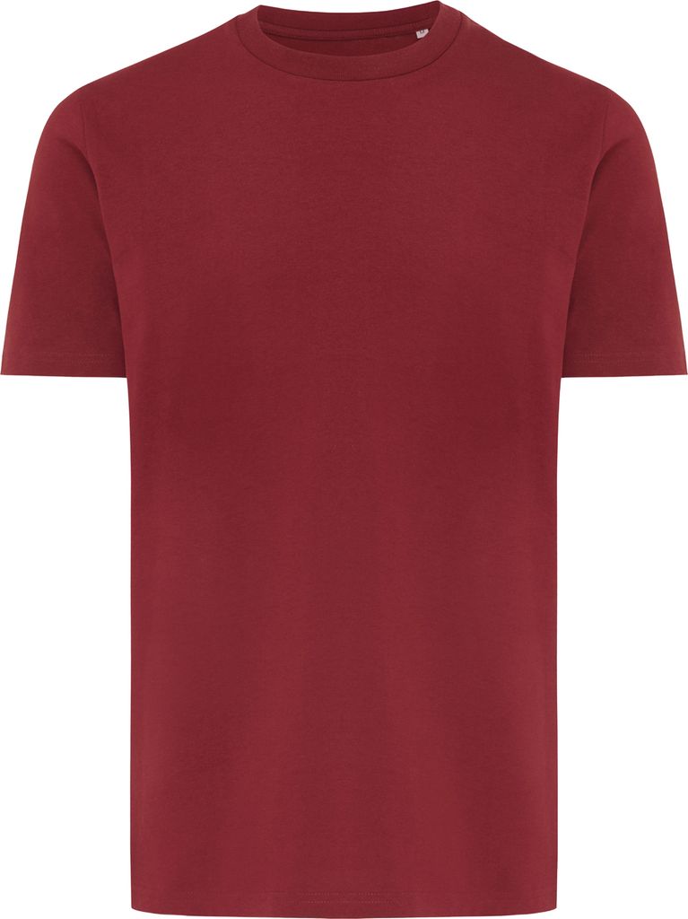 Iqoniq - "Brett" T-Shirt für Herren/Damen Uni XD522 (XXS) (Burgunderrot)