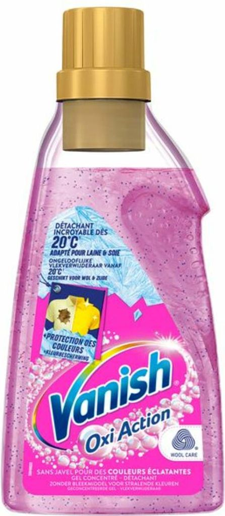 Vanish – Fleckenentferner – Oxi Action Wash Booster Gel – Für Buntwäsche – 750 ml - 1 Stück