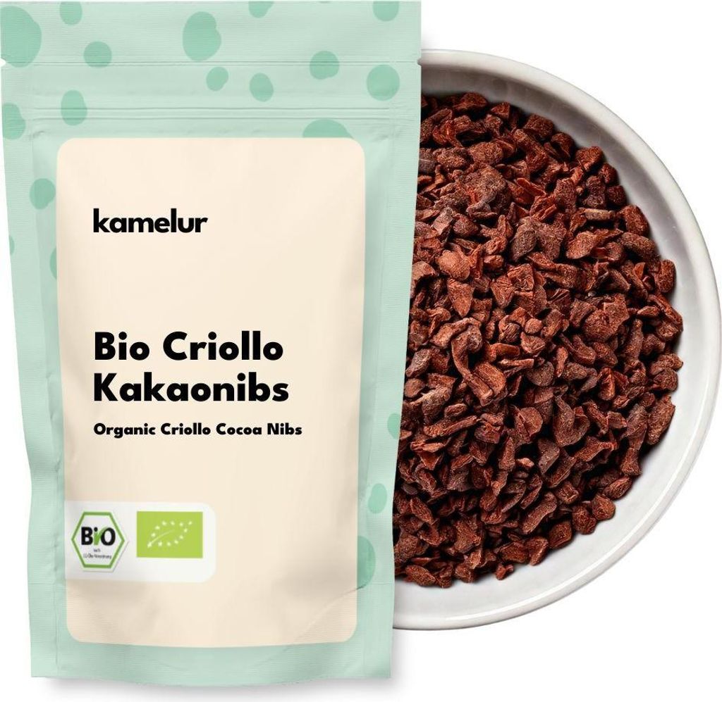 Kamelur Bio Kakaonibs Criollo 1 kg Produktbild 