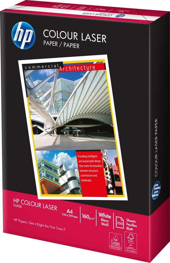 HP Kopierpapier ColorChoice DIN A4 160 g/qm 250 Blatt