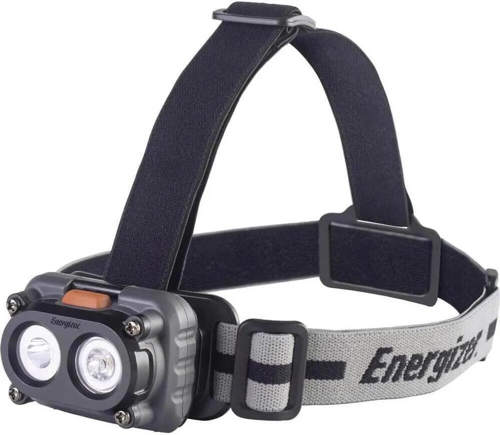 Energizer Hard Case Professional Lampe Frontale Magnétique 3AAA Noire
