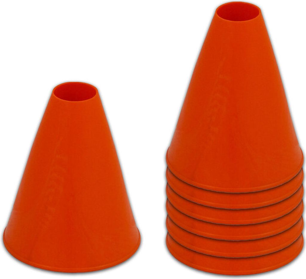 Fahrschul Pylonen für Fahrtraining mit dem Motorrad - 19cm Produktbild 