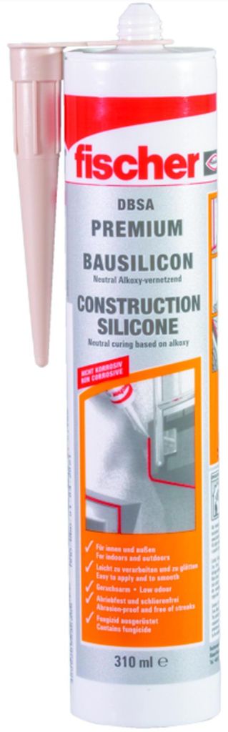 fischer Bausilikon DBSA 310ml transparent Image du produit 