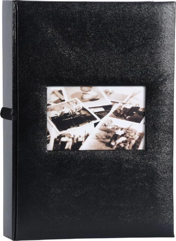 Album Henzo Stock noir pour 300 photos 10x15 cm avec reliure robuste