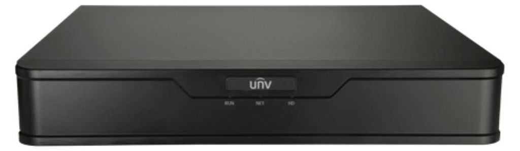 Registratore NVR Uniview a 16 canali 4K, nero - Immagine del prodotto 