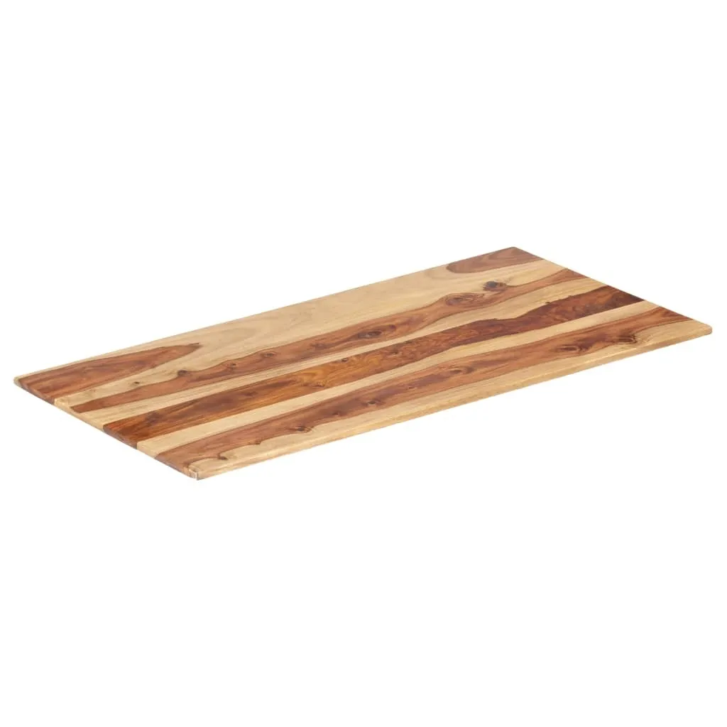 Piano Legno Massello Acacia SYFAX 60x100cm | Ricambio Tavolo DIY