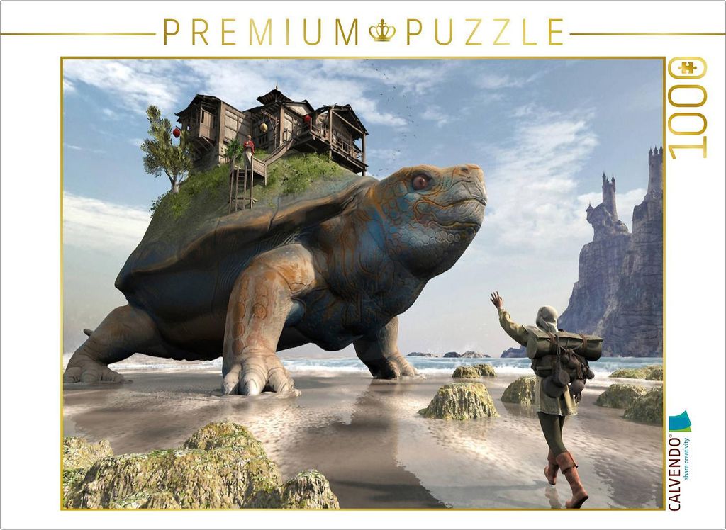CALVENDO Puzzle Wanderheim | 1000 Teile Lege-Größe 64x48cm Foto-Puzzle für glückliche Stunden