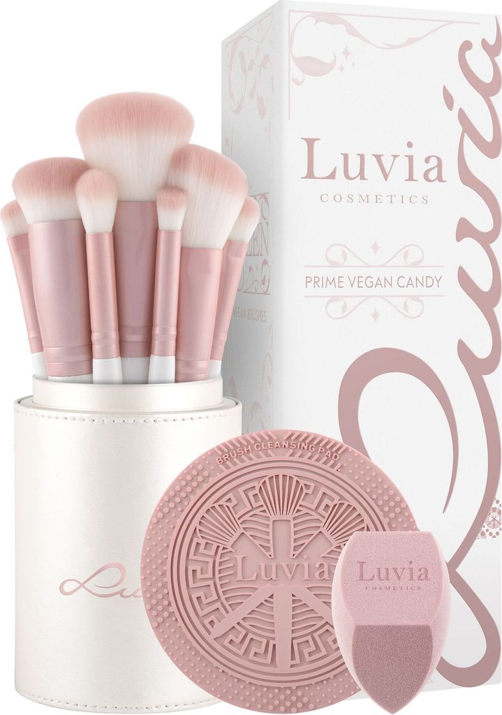 Luvia Schminkpinsel Set Prime Vegan Pro Candy 7 Schminkpinsel inkl Make up 29 95