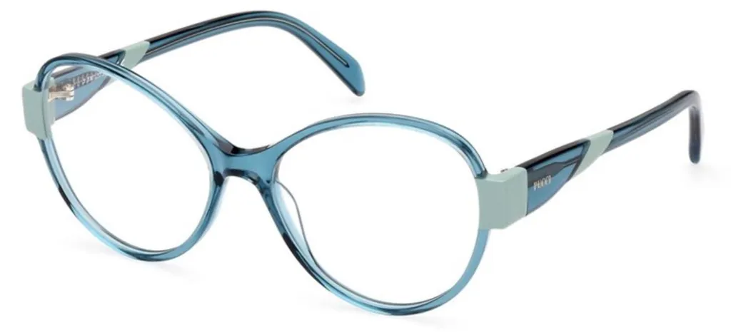 Lunettes de vue Emilio Pucci EP5205 55095 en acétate avec motifs exclusifs
