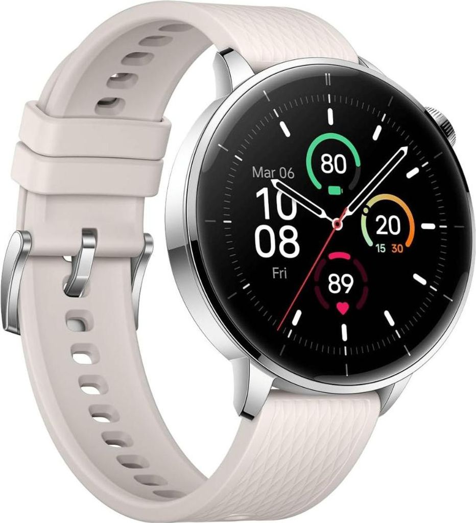 OnePlus Watch 3 43mm Smartwatch Silber