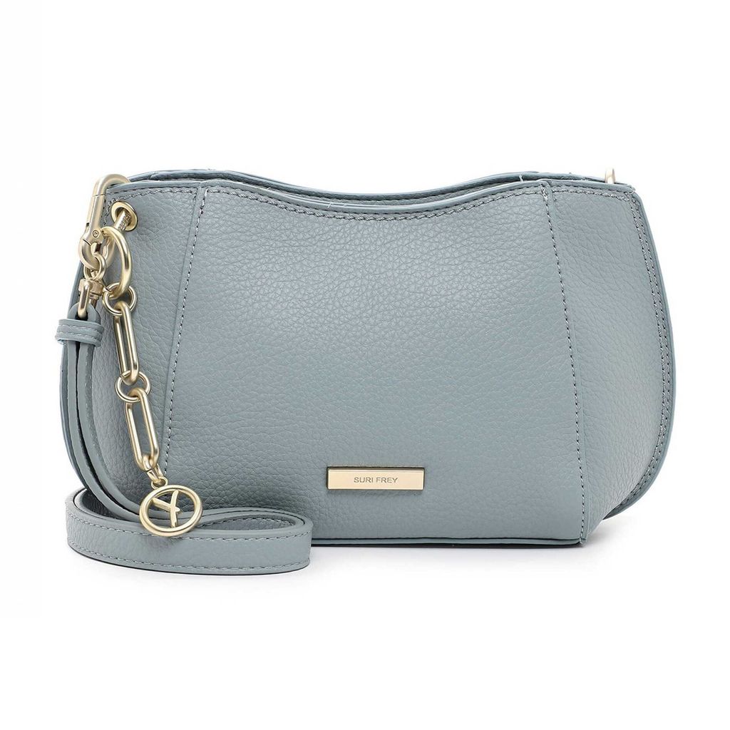 Suri Frey Damen Umhängetasche GINNY Blau Kunstleder - Vegan-