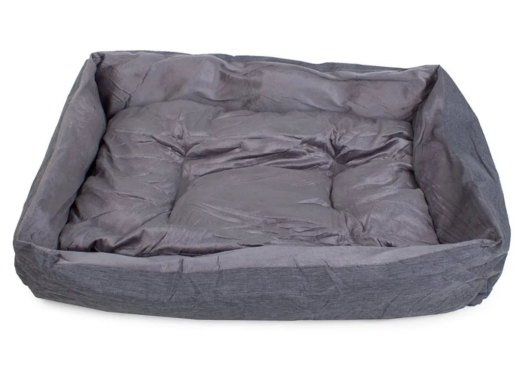 Couchage Chien Large Verk 19272 Gris 80x65 cm Idéal Grand Intérieur