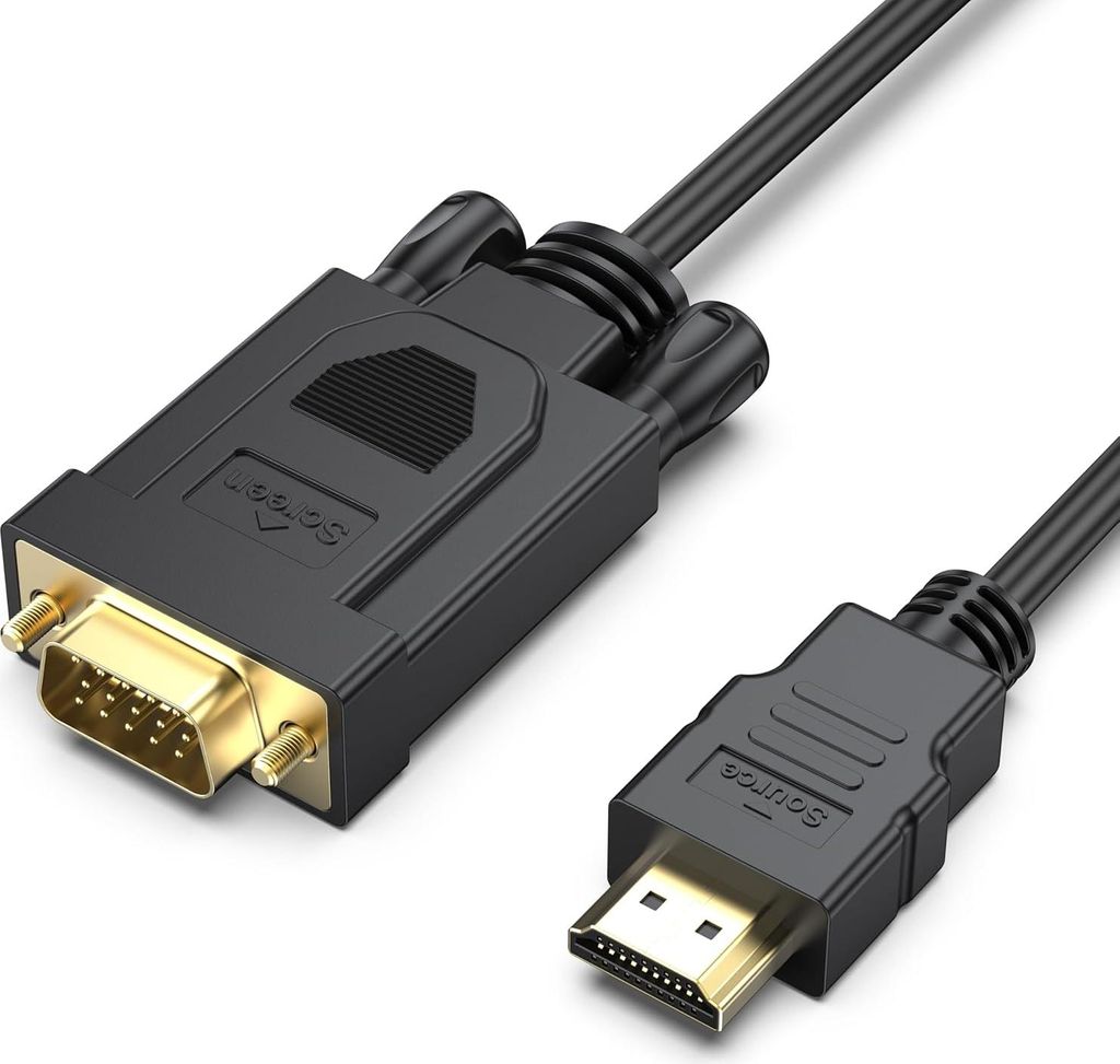 BENFEI Kabeladapter HDMI auf VGA Kabel 1.8m Unidirektional Adapter