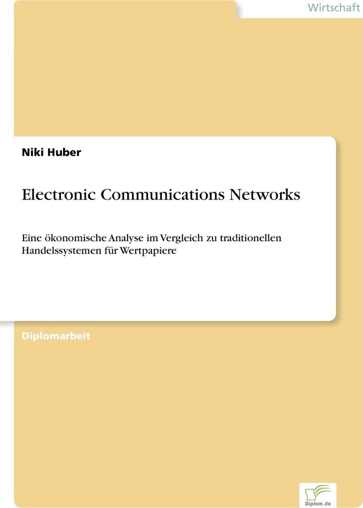 Electronic Communications Networks