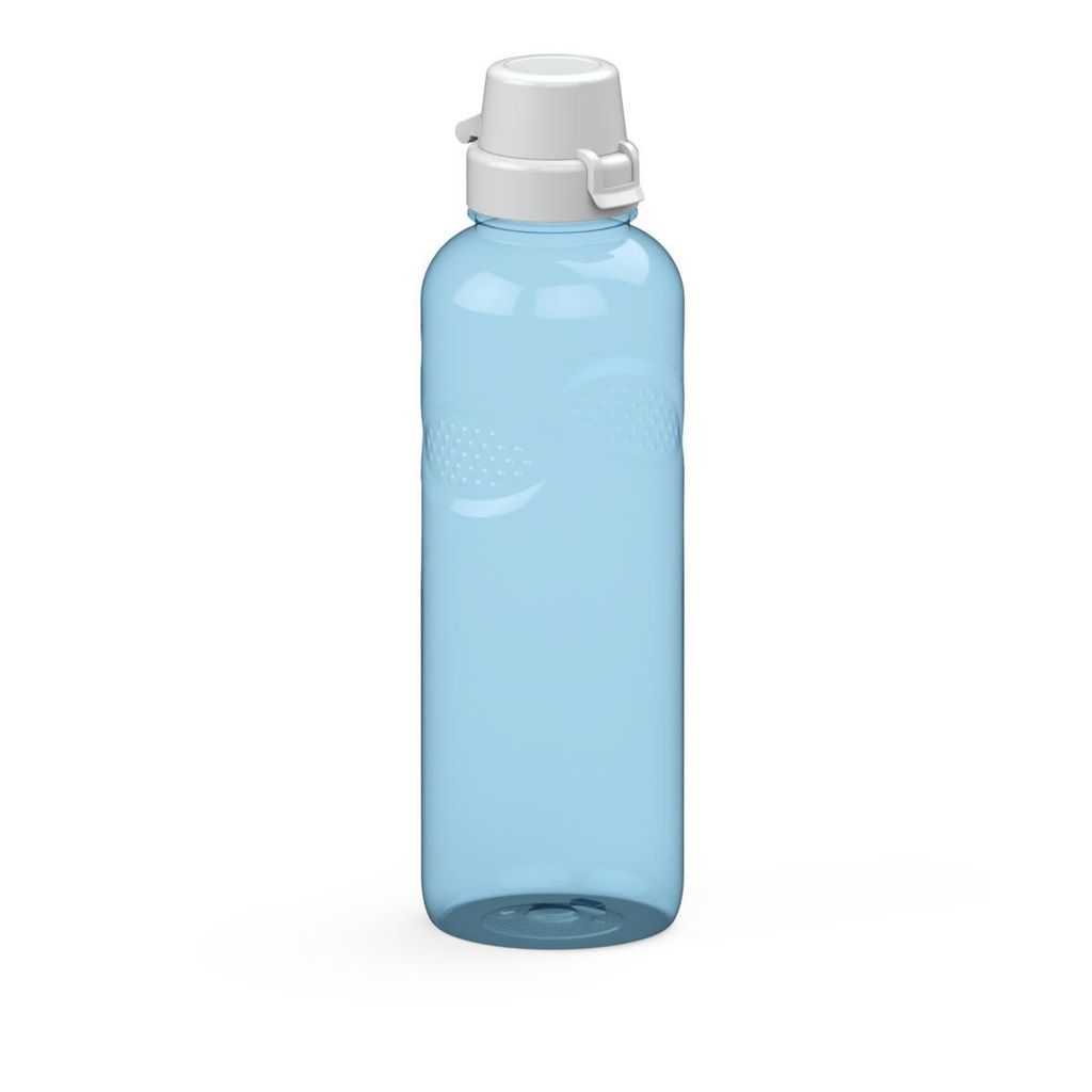 Gourde Carve "School" Colour 1 - transparent-bleu/blanc Image du produit 