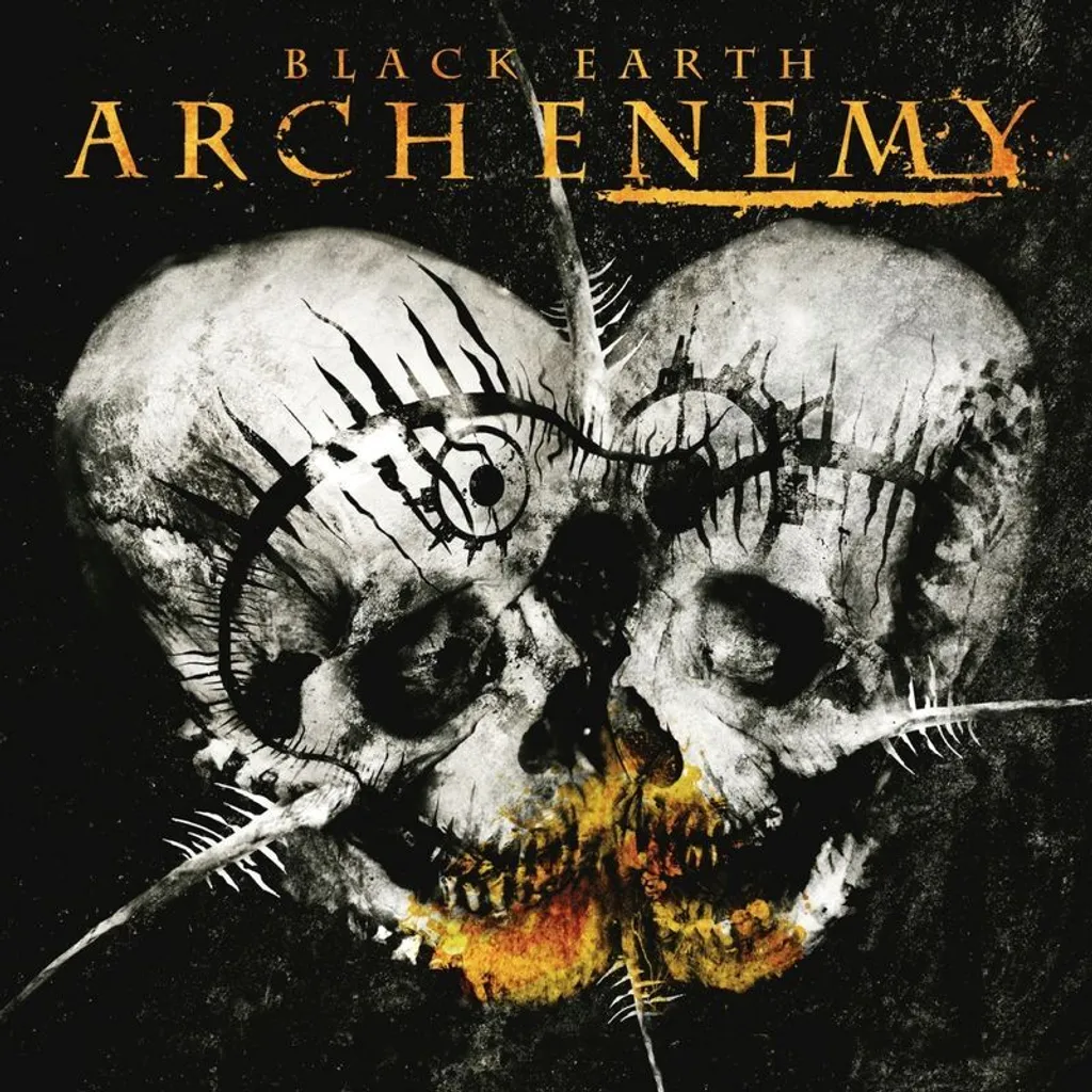 Disque vinyle Arch Enemy Black Earth réédition 180 g de collection