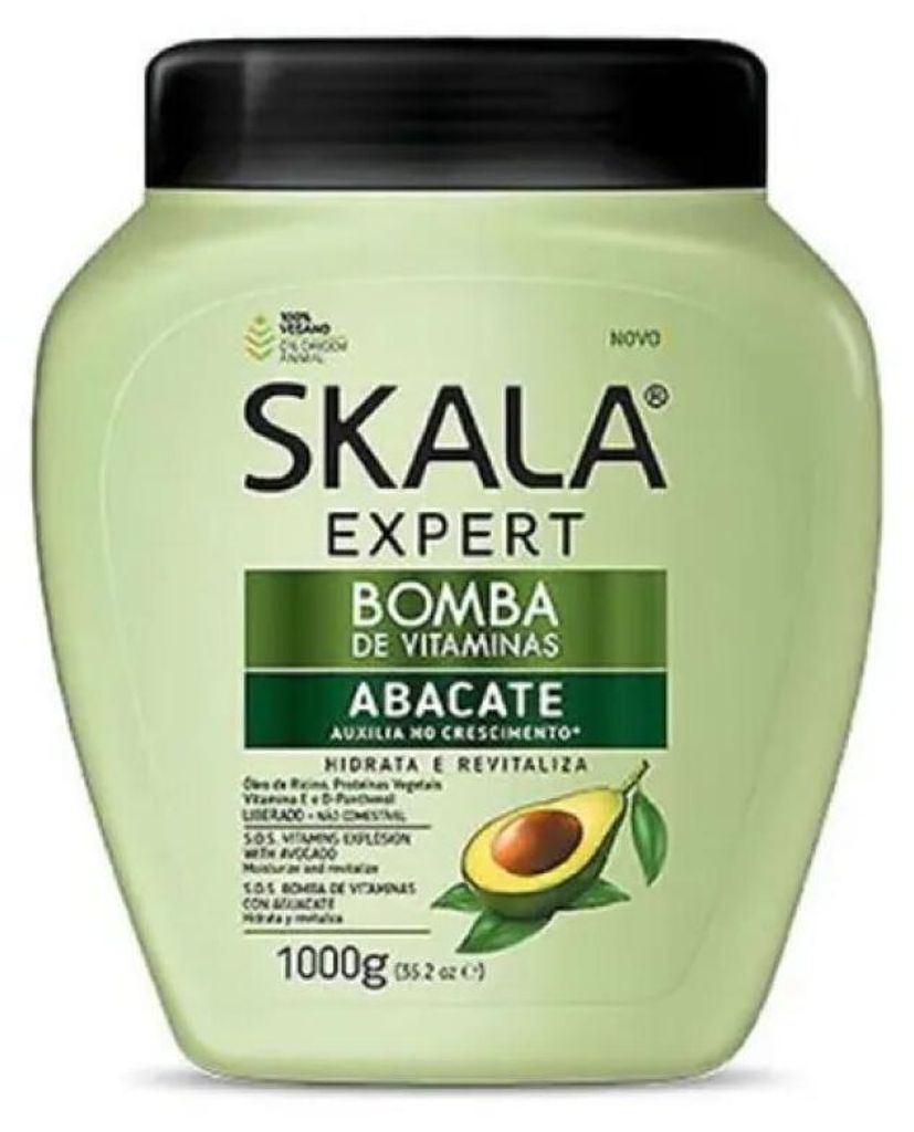 Maschera Skala "Bomba di vitamine" all'avocado 1 kg - Skala Immagine del prodotto 